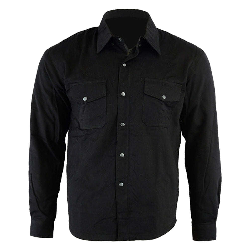Motorcycle Jack Denim Jacket Lined with Kevlar Black