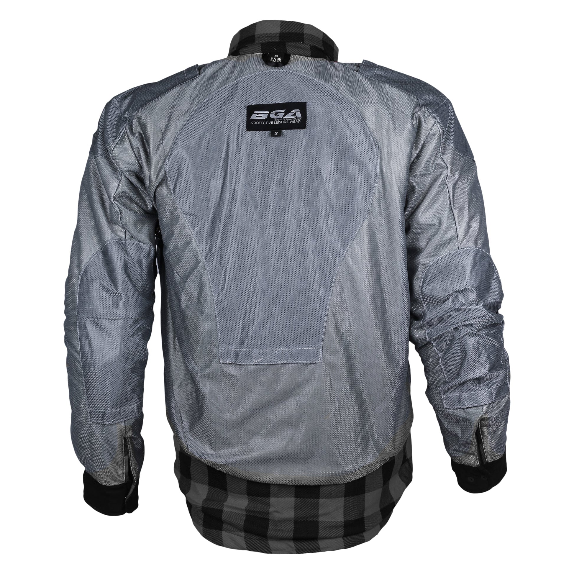 Mens Motorcycle Exo Protective Kevlar Flannel Shirts