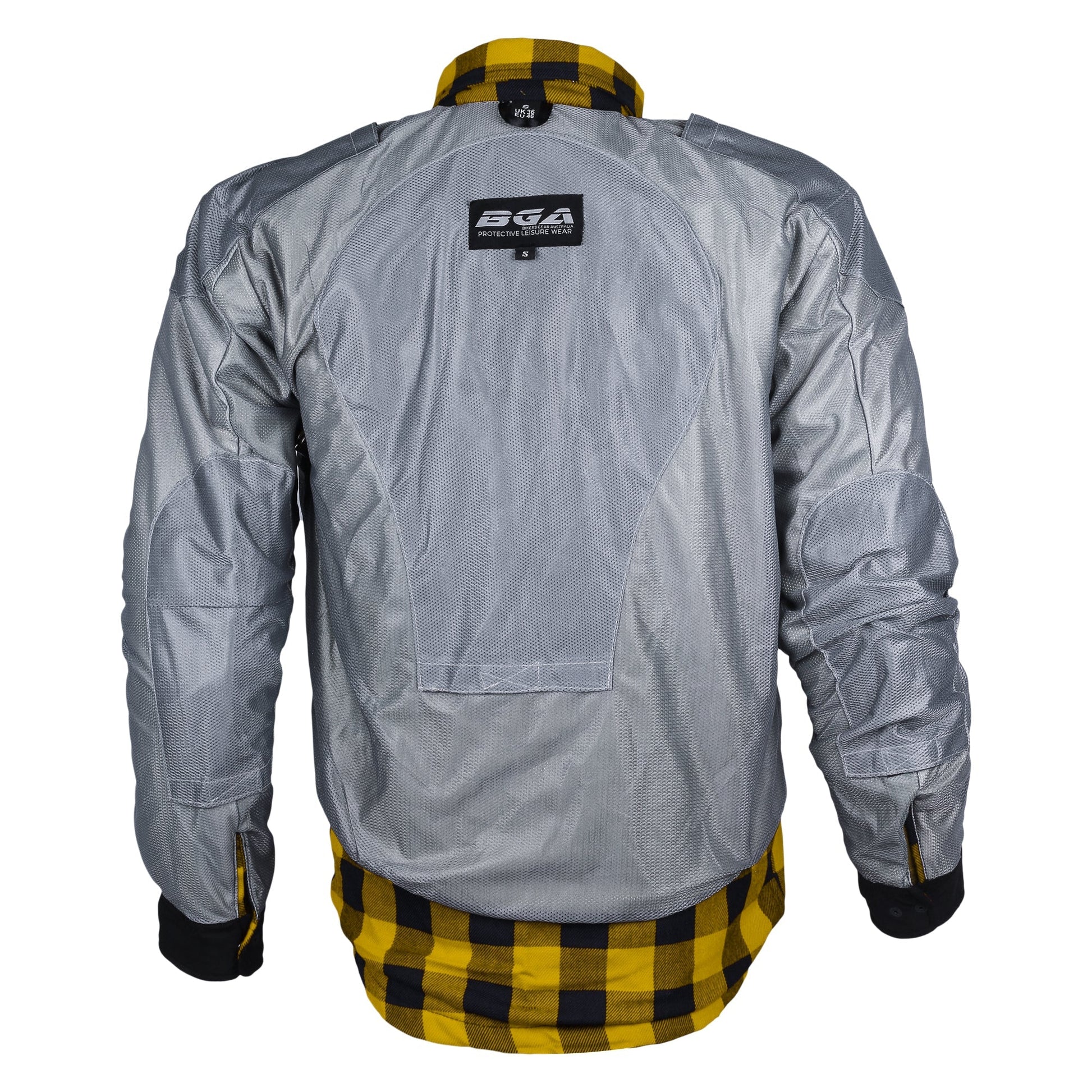 Mens Motorcycle Exo Protective Kevlar Flannel Shirts