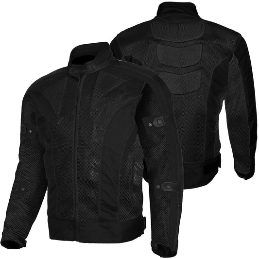 Giacca estiva da motociclista Chicane in mesh traspirante e design in Cordura resistente
