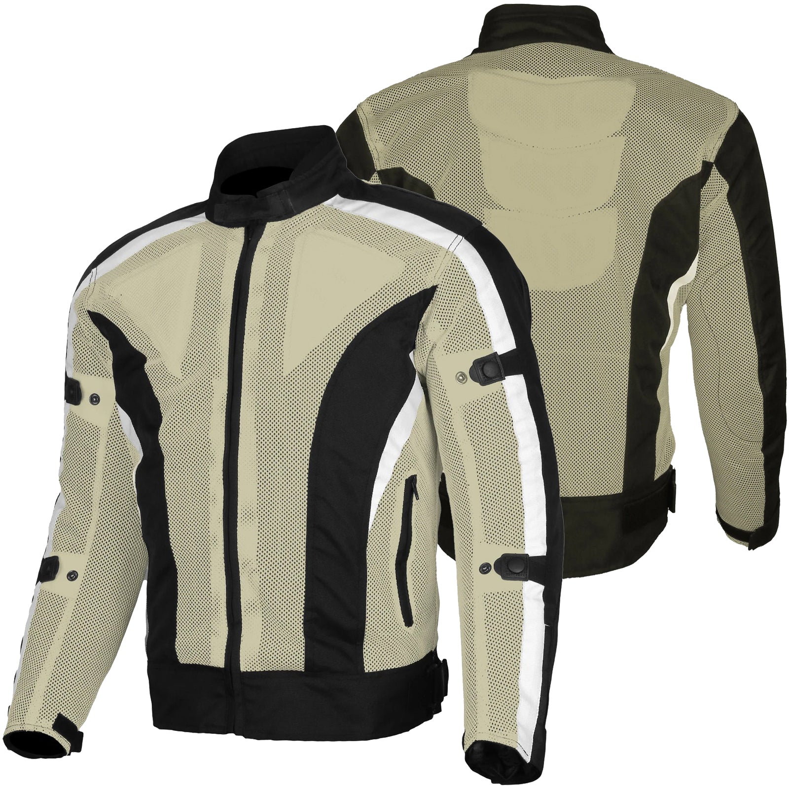 Motorcycle Chicane Summer Jacket Breathable Mesh & Durable Cordura Design