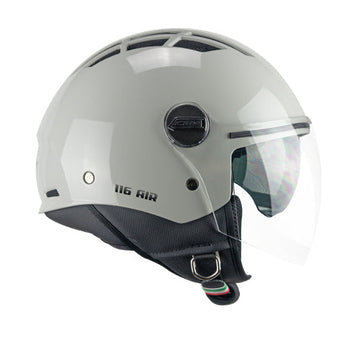 Casco da moto jet CGM 116A Air Mono grigio