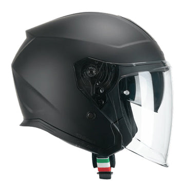 Casco da moto jet CGM 136A Rna Mono Nero Opaco