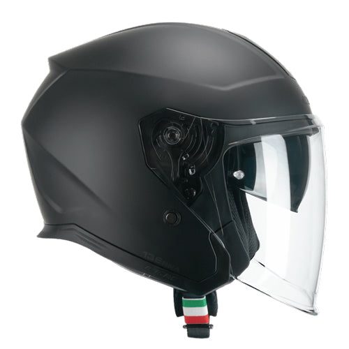 Casco da moto jet CGM 136A Rna Mono Nero Opaco