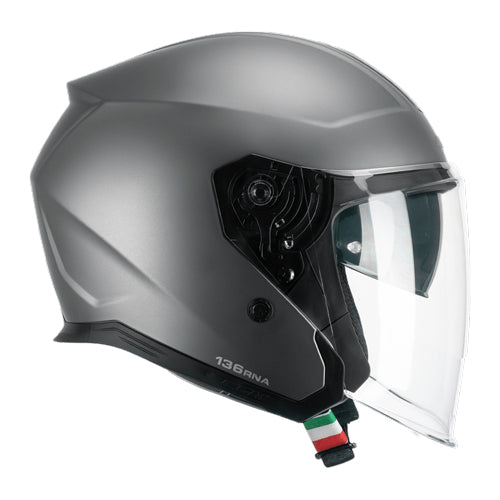 Casco da moto jet CGM 136A Rna Mono Satin Antracite
