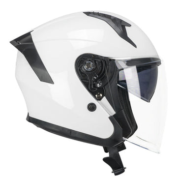 Casco da moto CGM 1MHA Jedi Mono Open Face Bianco