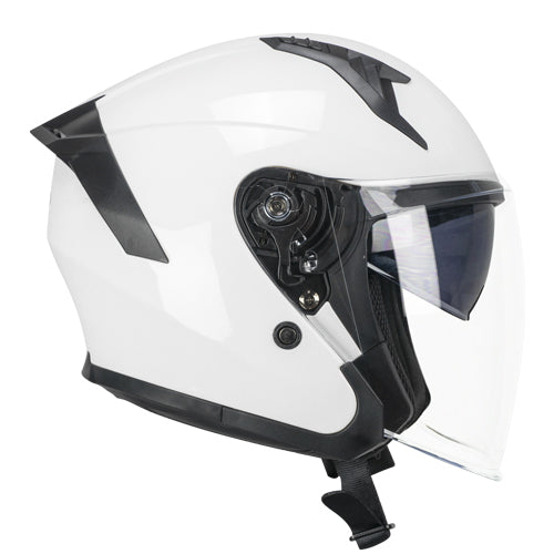Casco da moto CGM 1MHA Jedi Mono Open Face Bianco