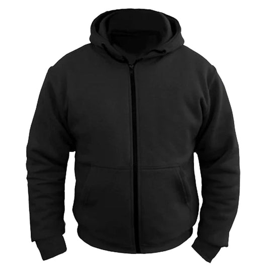 Felpa con cappuccio protettiva da motocicletta Alpha Lady nera con armatura CE