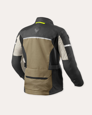 Motorcycle Outback 4 H2O Cordura Jacket Green Anthracite