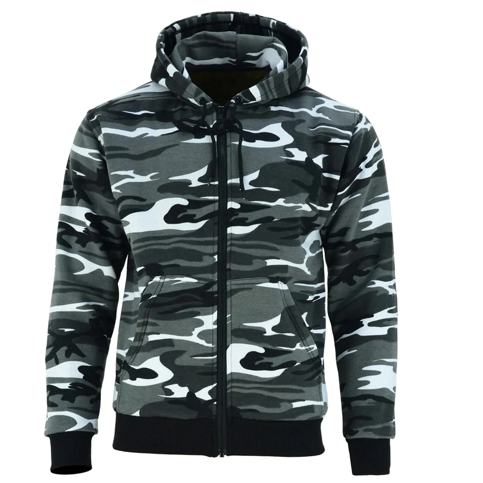 Motorcycle Alpha Protective Hoodie Lined with Kevlar