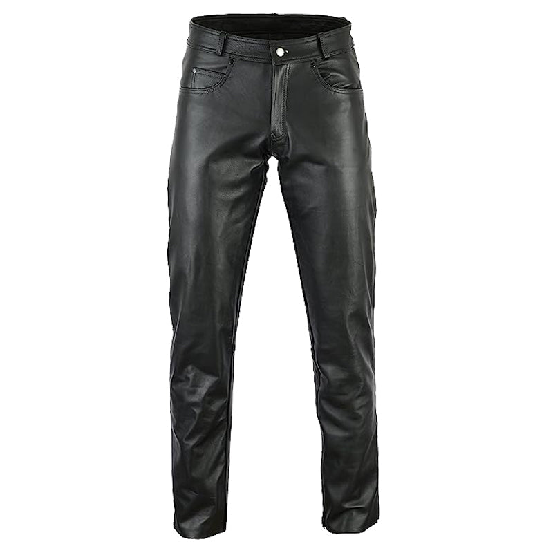 New Ladies Soft Leather Rock and Roll Motorcycle Comfort Leather Jeans Trousers made from Premium Leather for Comfort Fit