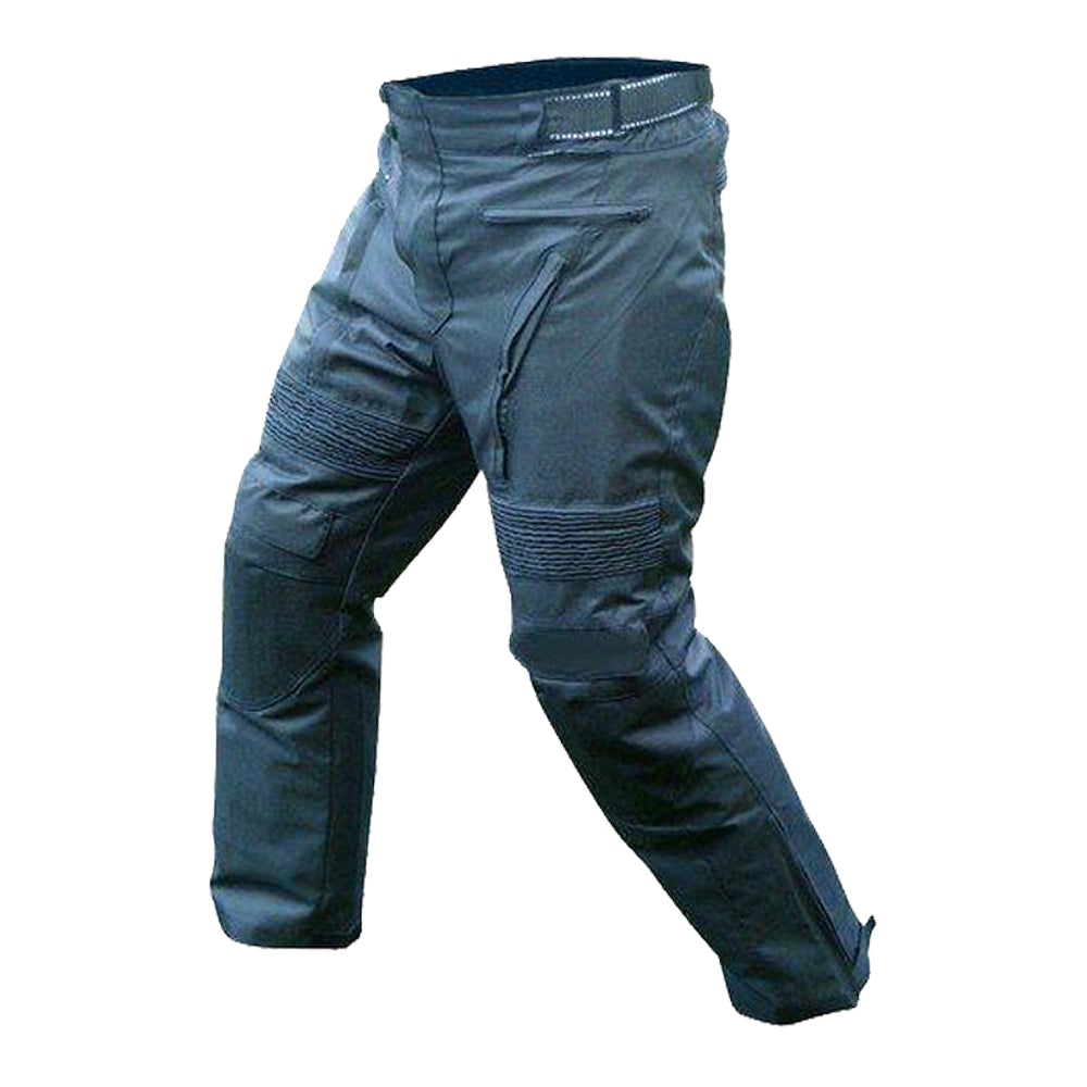 Motorcycle Ultra Waterproof Cordura Motorbike Trousers Black