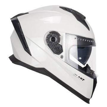 CGM 311A Blast Mono Full Face Motorcycle Helmet White
