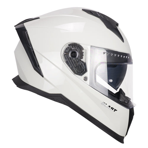 Casco integrale da moto CGM 311A ​​Blast Mono Bianco