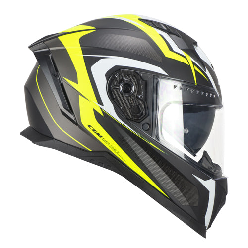 Casco integrale da moto CGM 311G Blast Sport Nero/Fluro