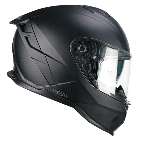 Casco integrale da moto CGM 363A Shot Mono Nero Opaco