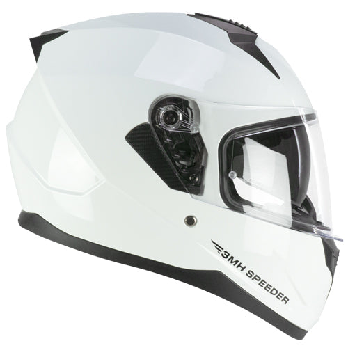 Casco integrale da moto CGM 3MHA Speeder Mono bianco