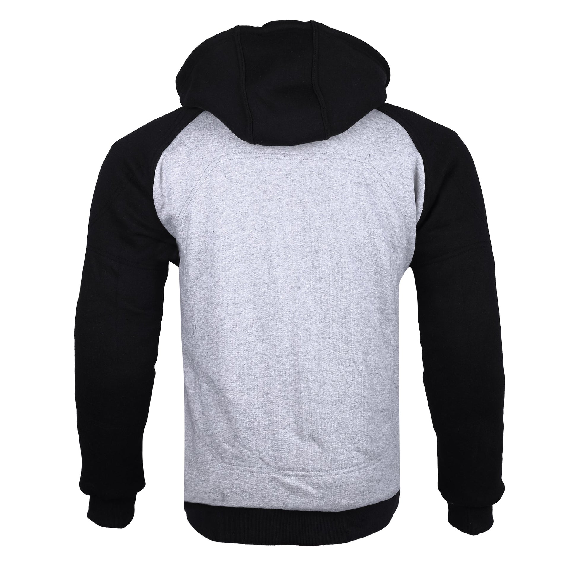 Alpha Protective Motorcycle Hoodie Lined with Kevlar Black/Grey