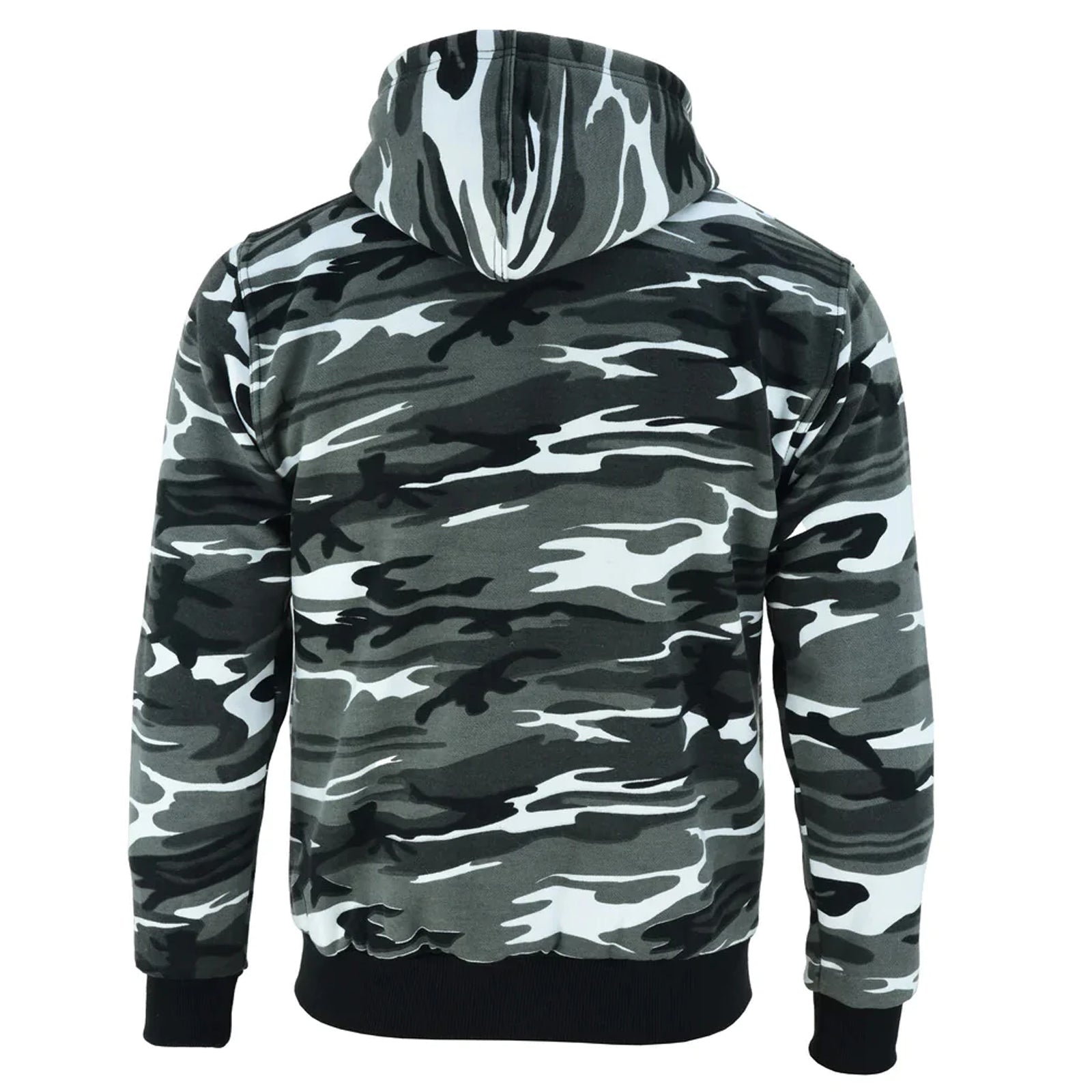 Motorcycle Alpha Protective Hoodie Lined with Kevlar