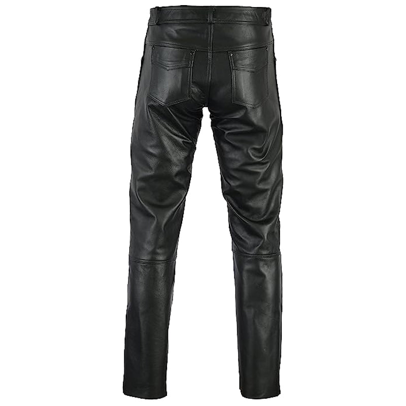 New Ladies Soft Leather Rock and Roll Motorcycle Comfort Leather Jeans Trousers made from Premium Leather for Comfort Fit