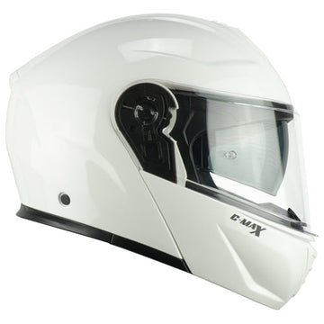 Casco da moto modulare CGM 569A C-Max Mono Bianco