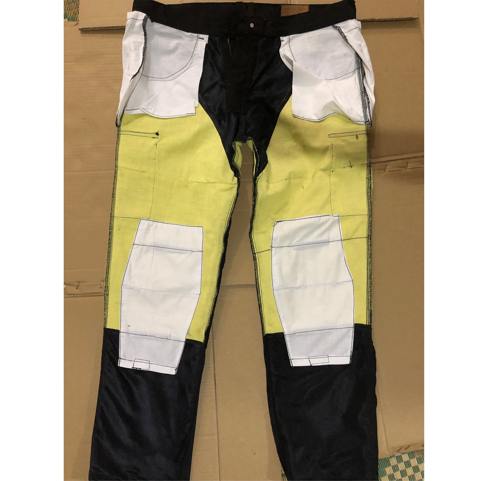 Racoon Mens Motorcycle Lined with Kevlar Stonewash Jeans Blue