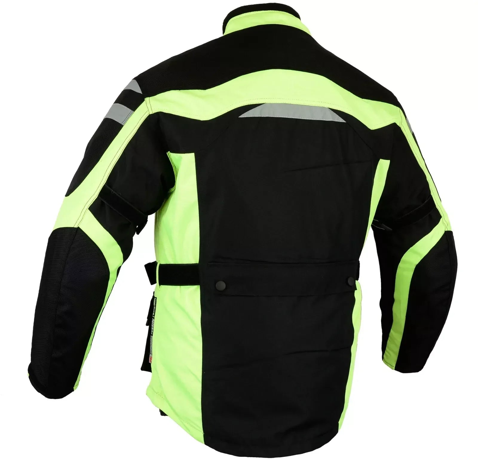 Motorcycle Velocity Waterproof Jacket Hiviz Textile & Cordura Jacket
